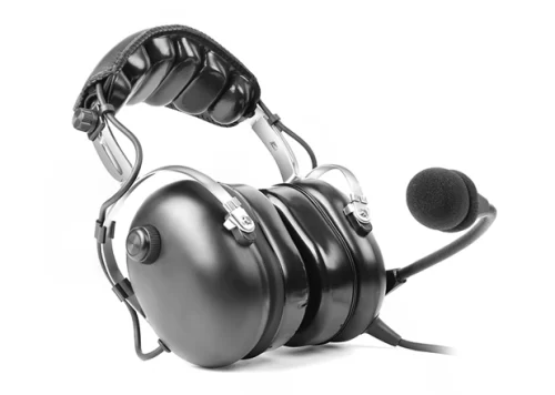 Pasive Noise Reduce Aviation Headsets